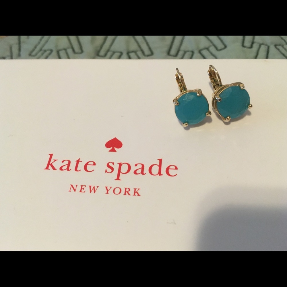 Kate Spade turquoise drop earrings